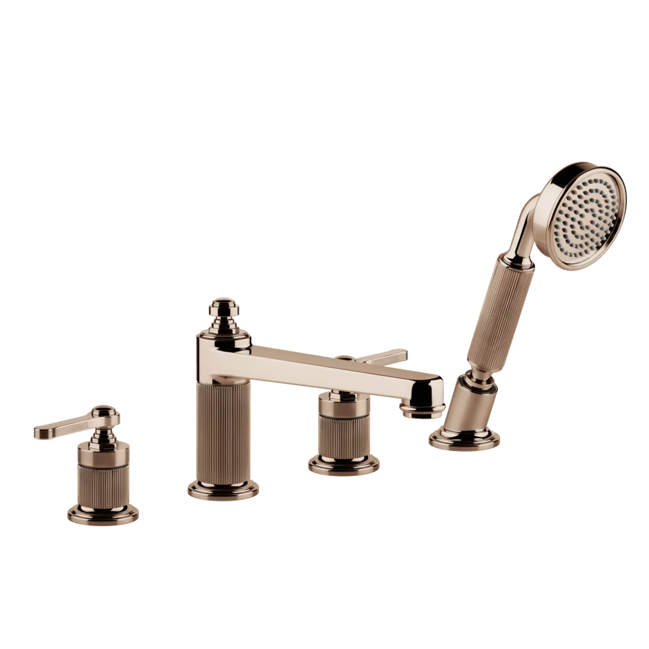 Смеситель для ванны 65045 030 Gessi Venti20 МЕДЬ PVD 65045030