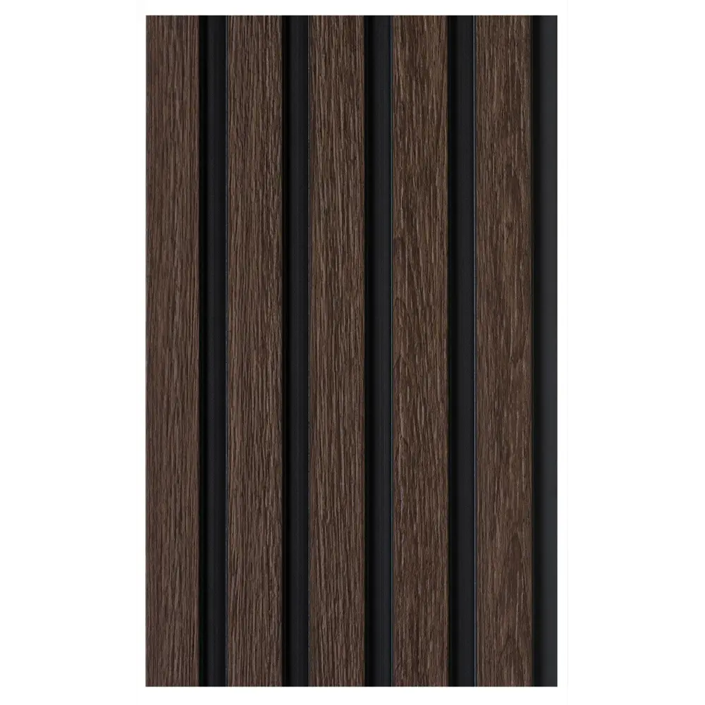 Панель стеновая Decor-Dizayn 904-67SH 10x150x3000 мм темно-коричневый 89338451 STLM-2191001  - Вид №3