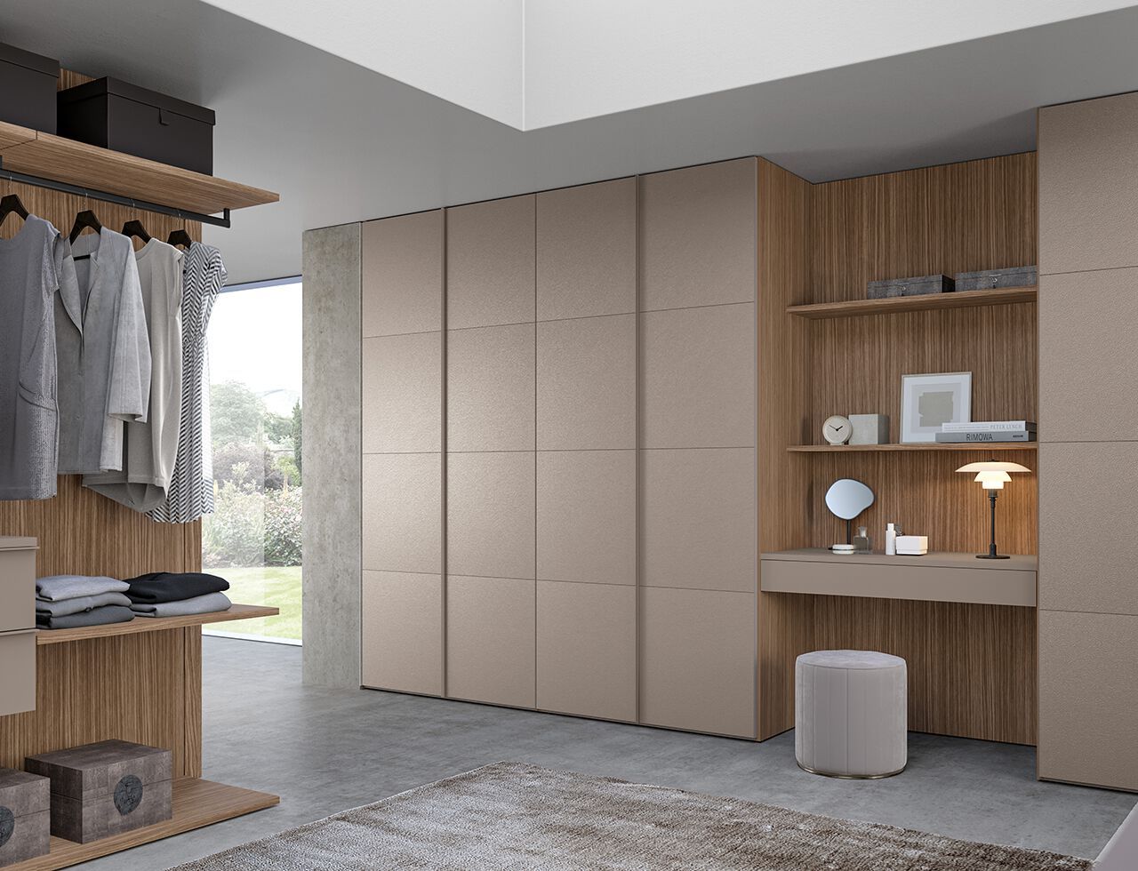 Секционный шкаф из искусственной кожи Adok ателье ARCH-00090250 - Вид №2