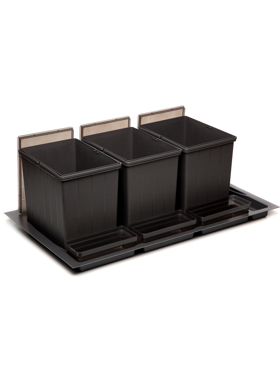 Система сортировки мусора Omega 900/47 Anthracite NAVAKO 10125 - Вид №2