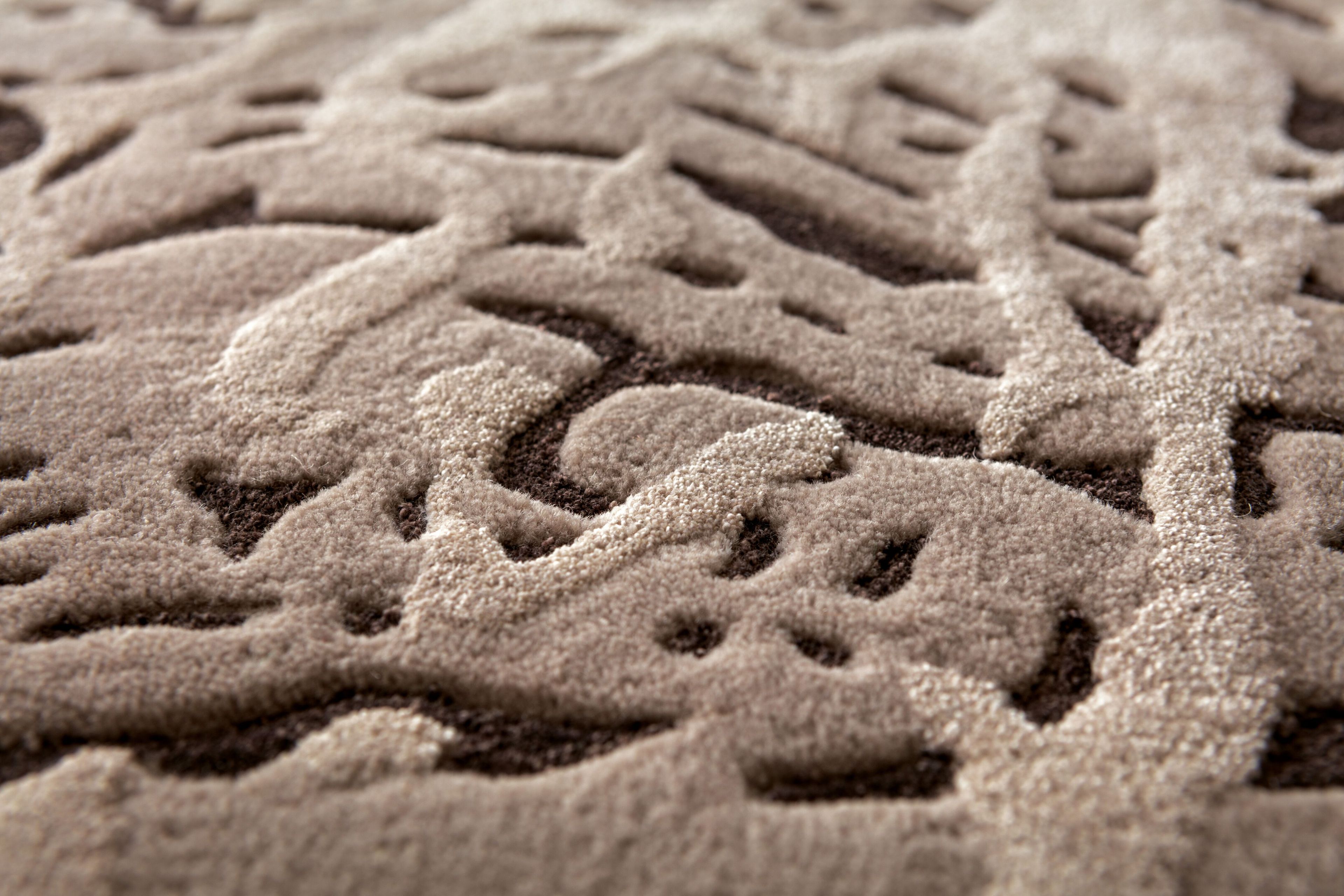 Прямоугольный ковер из шерсти и вискозы Bizzotto Italia Нара ARCH-00144737 - Вид №1