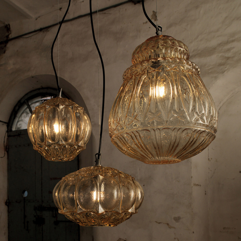 Подвесной светильник Ginger 20 Yellow от Karman KARMAN ДИЗАЙНЕРСКИЕ 243976 Янтарный  - Вид №2