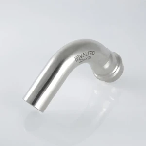 Тройник Valtec 35 мм нержавеющая сталь