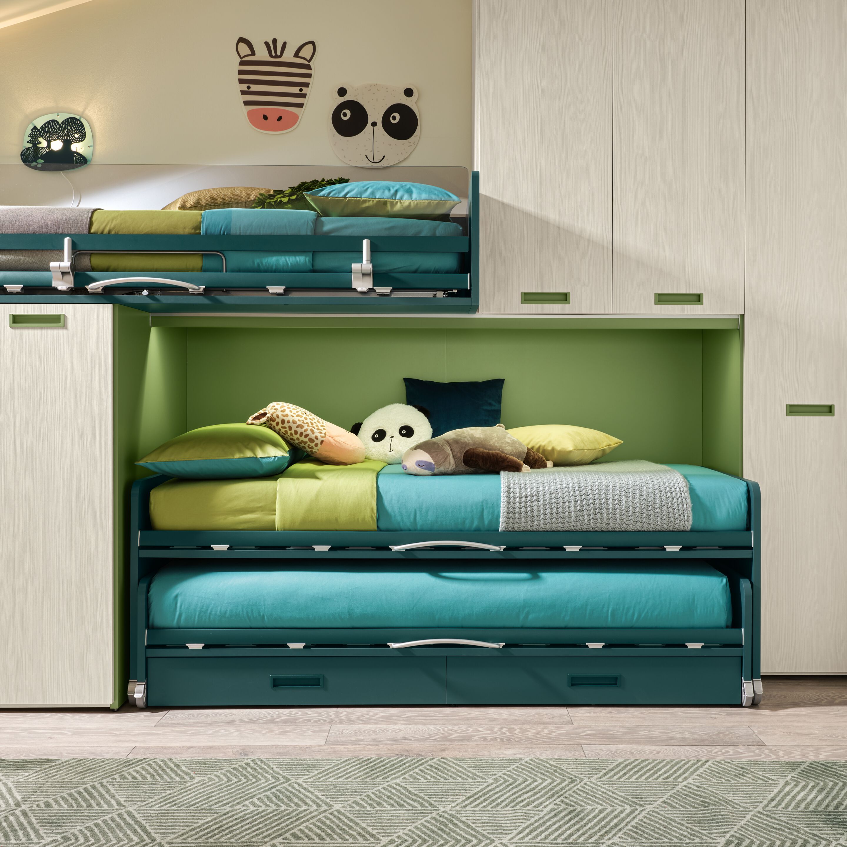 Композиция с мезонином Logic Moretti Compact KC509 ARCH-00064348 - Вид №2