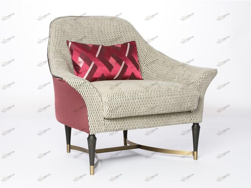 Bellotti Ezio Кресло из ткани с подлокотниками Palais royal 2016-44