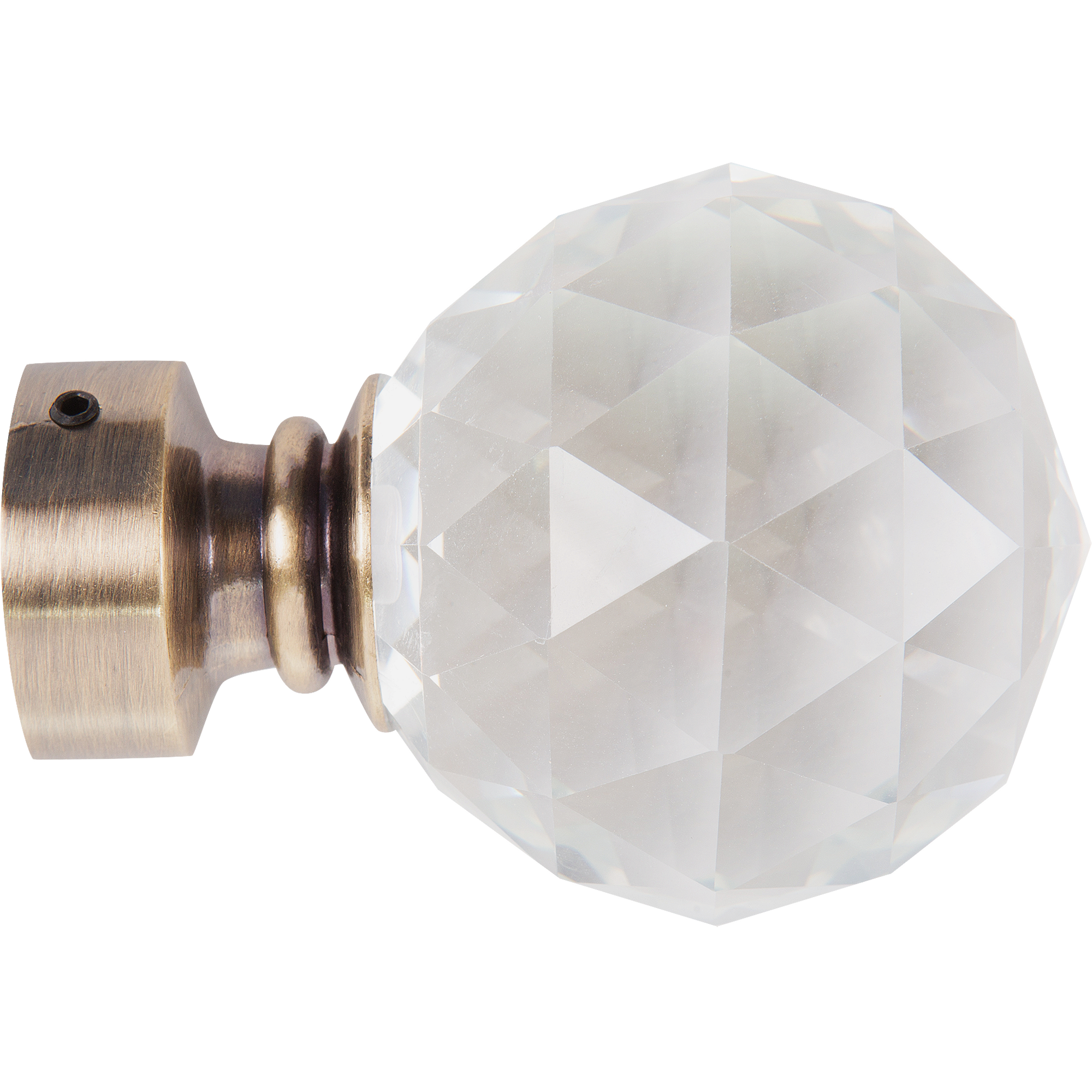 Santreyd Наконечник Шар-стекло золото антик для карниза 82120663 STLM-0019577