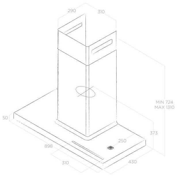 Elica Вытяжка со встроенной подсветкой sun-id-1420580 - Вид №5