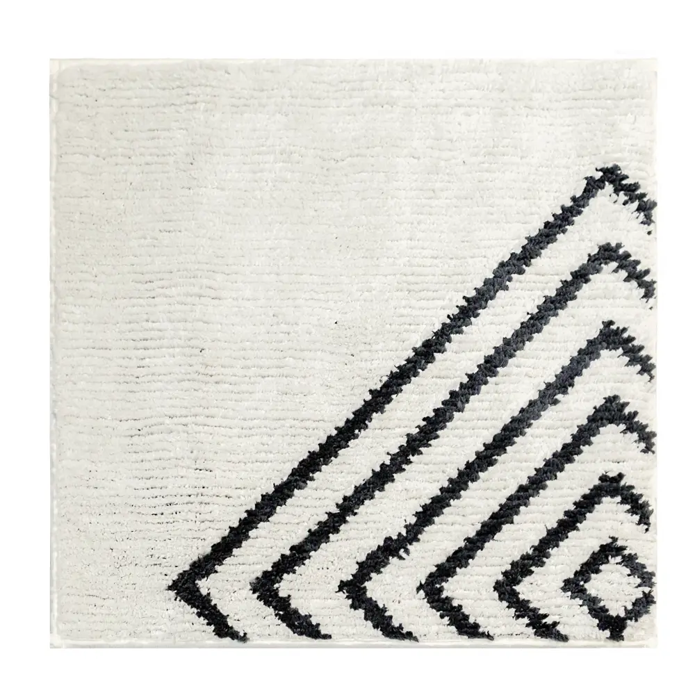 BATH PLUS Коврик для туалета с ромбовидным узором 50×50 см 89380462 STLM-1576530