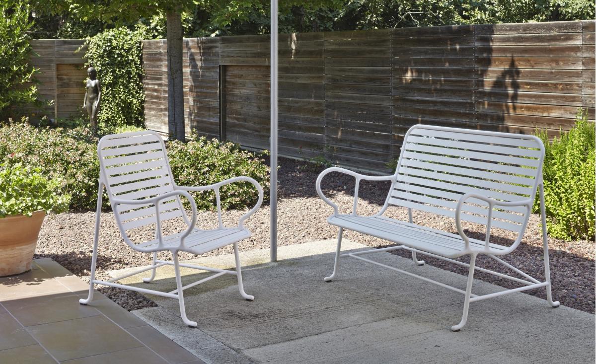 072868 Скамейка Outdoor BD Barcelona Design Gardenias