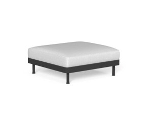 Ткань съемный квадратный садовый пуфик