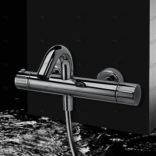 Смеситель термостатический для ванны 7XELVT01 Geda Nextage Xell с душевой лейкой