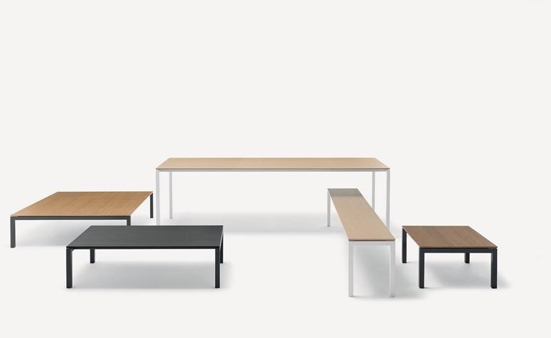 Fantin Низкий металлический стол Aer sun-id-1371362 - Вид №1