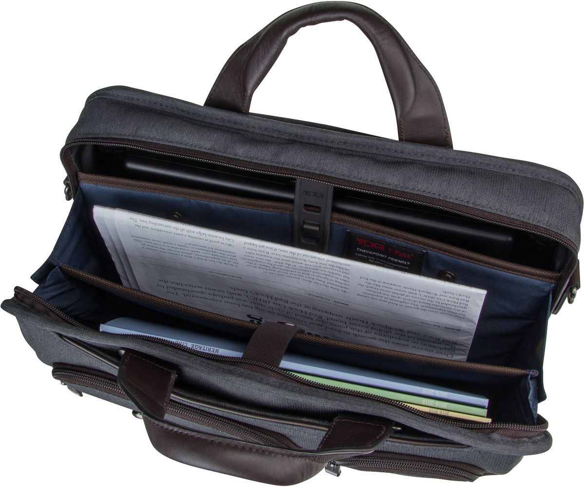 2603516D3 Сумка для ноутбука T-Pass Slim Brief Tumi Alpha 3  - Вид №4