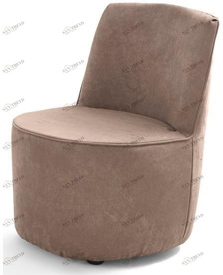 OLIVIERI Кресло из нубука Softly sun-id-1398433