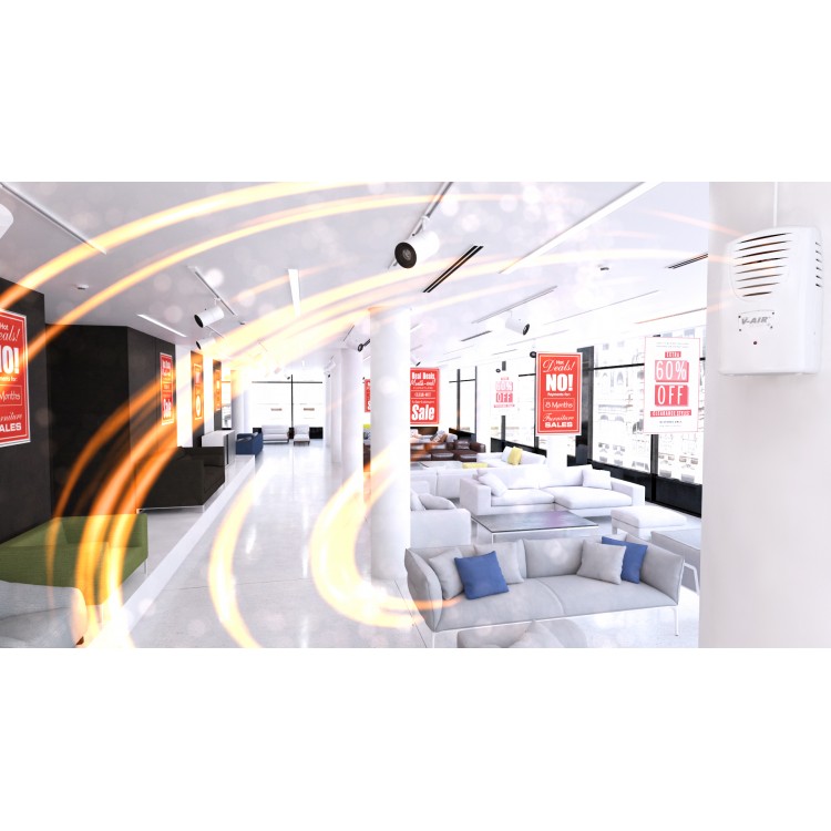 V AIR SOLID PLUS VECTAIR SYSTEMS Профессиональное оборудование для ароматизации помещений V-Air Solid Plus Белый  - Вид №7