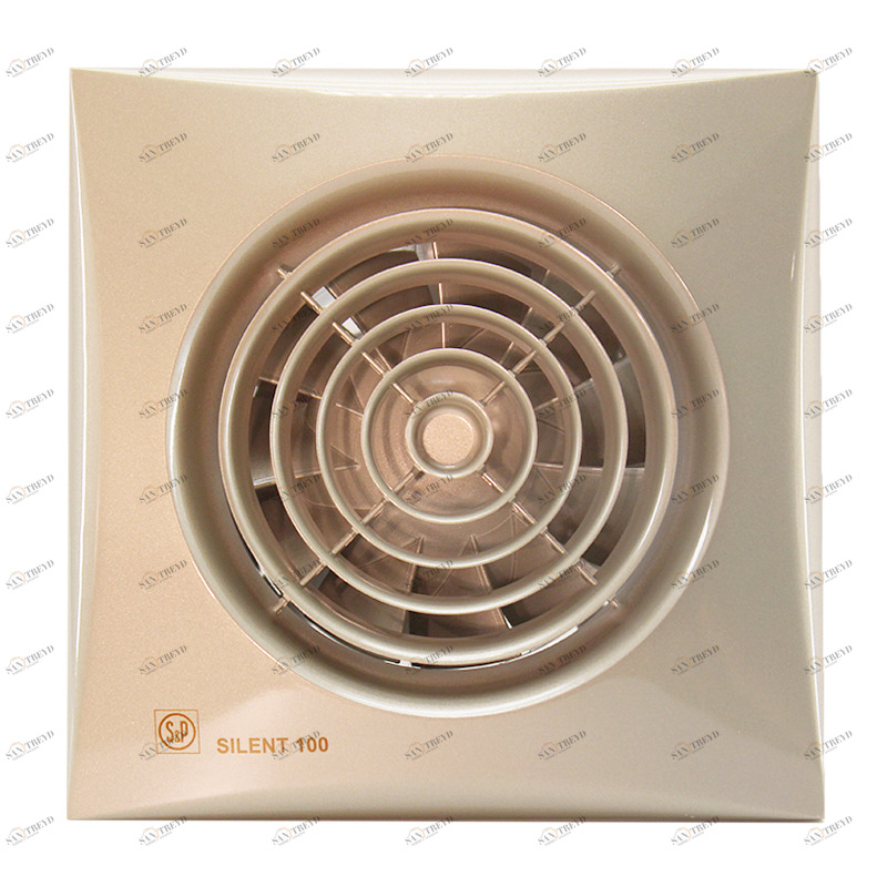 Накладной вентилятор Soler Palau SILENT-100 CZ CHAMPAGNE 5210616900