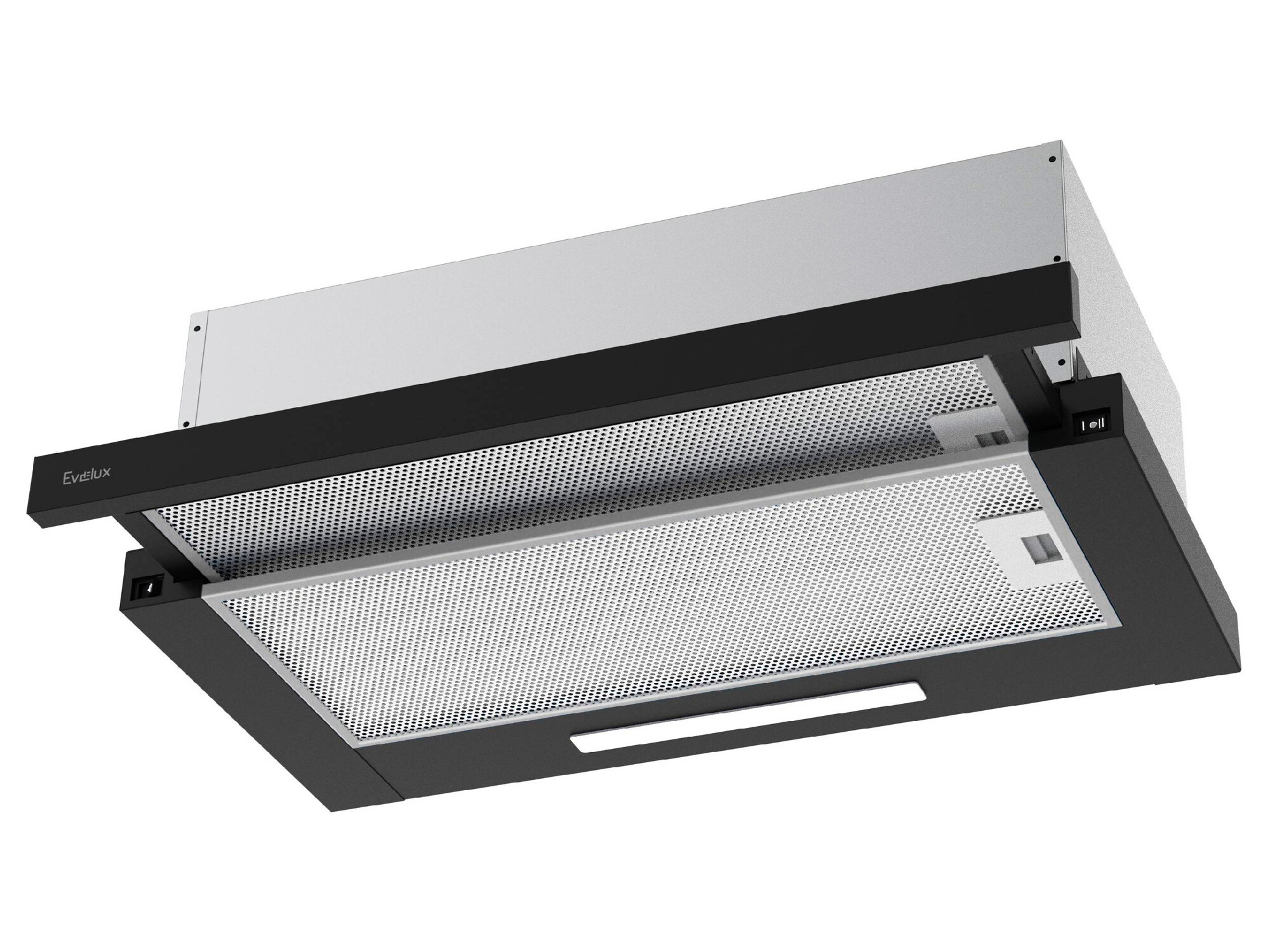 9905539 Вытяжка телескопическая Evelux TEL 60 B черный/черный STDN-0065728 - Вид №1