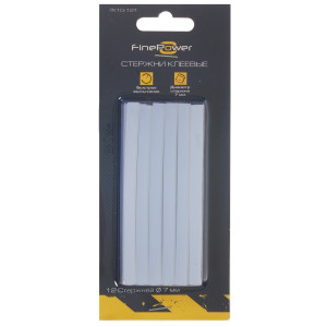 Стержни клеевые FinePower 7K10-12T прозрачный 4823083