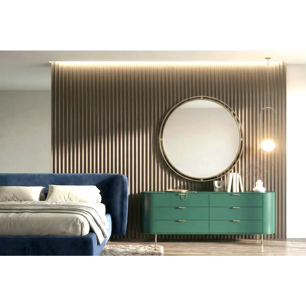 Профиль старт/финиш Волна МДФ мокко 12x44x2700 мм Santreyd STLM-2039627 - Вид №4