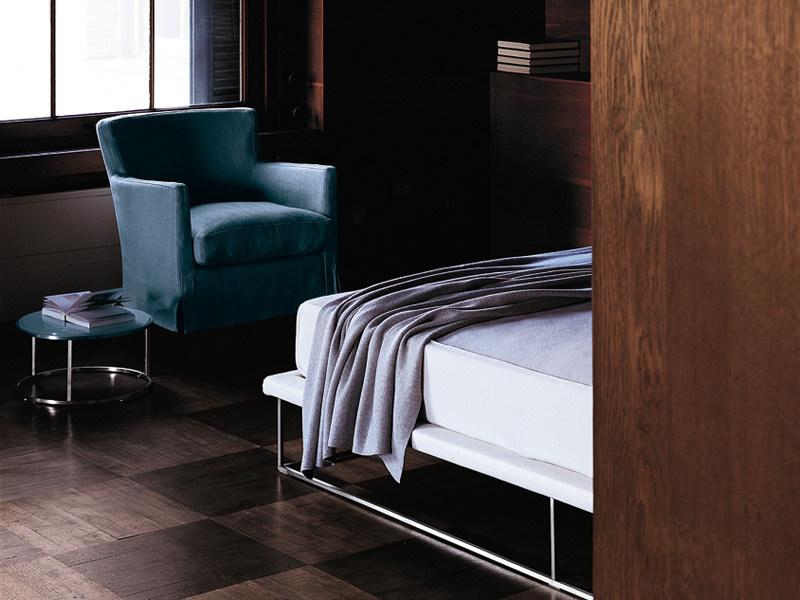 Living Divani Двуспальная кровать с мягким изголовьем Ile sun-id-1408949 - Вид №2