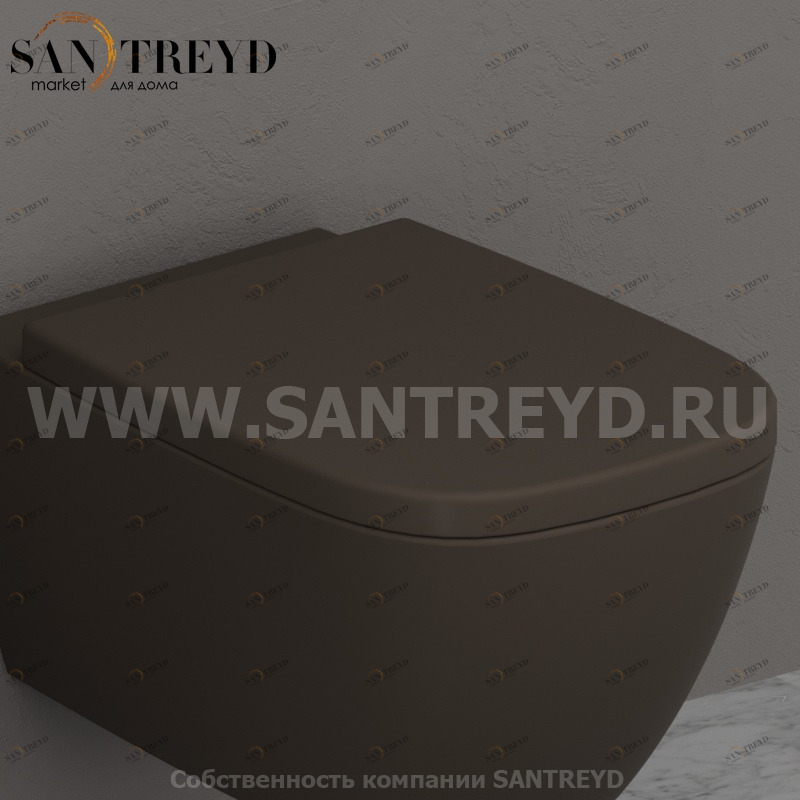 GN020CS Крышка сиденье для унитаза Ceramica Globo GENESIS