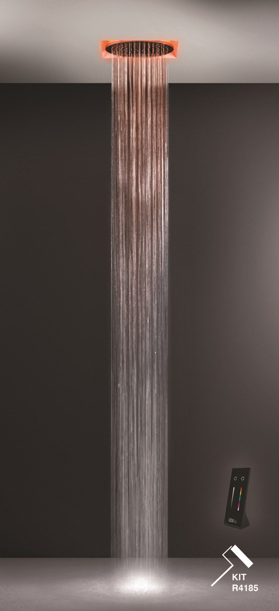 Металлическая круглая встраиваемая насадка для душа Gessi Afilo ARCH-00033590 - Вид №1