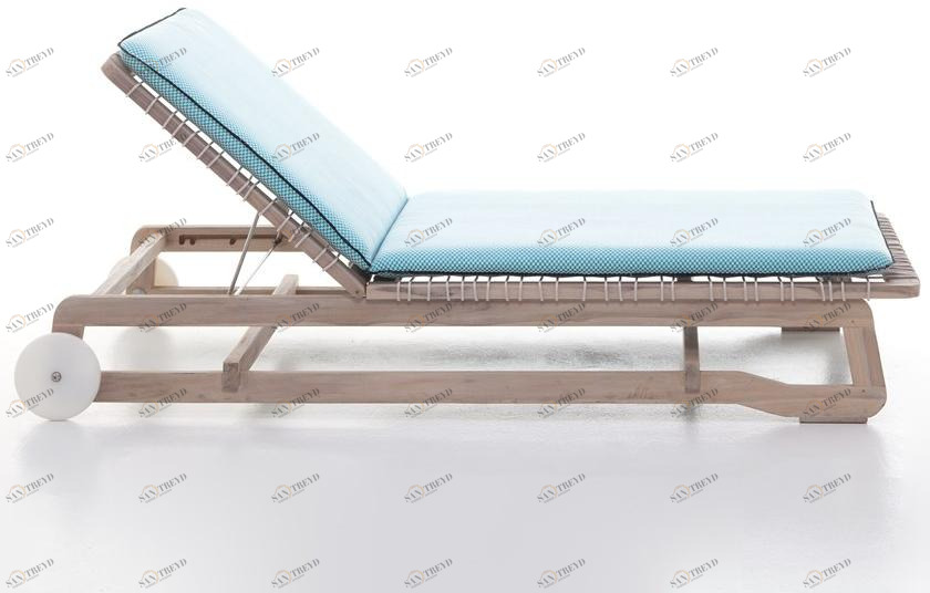 Gervasoni Садовая кушетка из тикового дерева Gervasoni outdoor sun-id-1417266