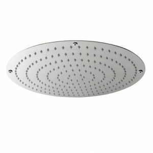 Потолочная лейка дождевого душа Rondo 40 см. Расход 12 л / мин при 3 барах.  Rondo NOKEN 100121028  INOX MIRROR