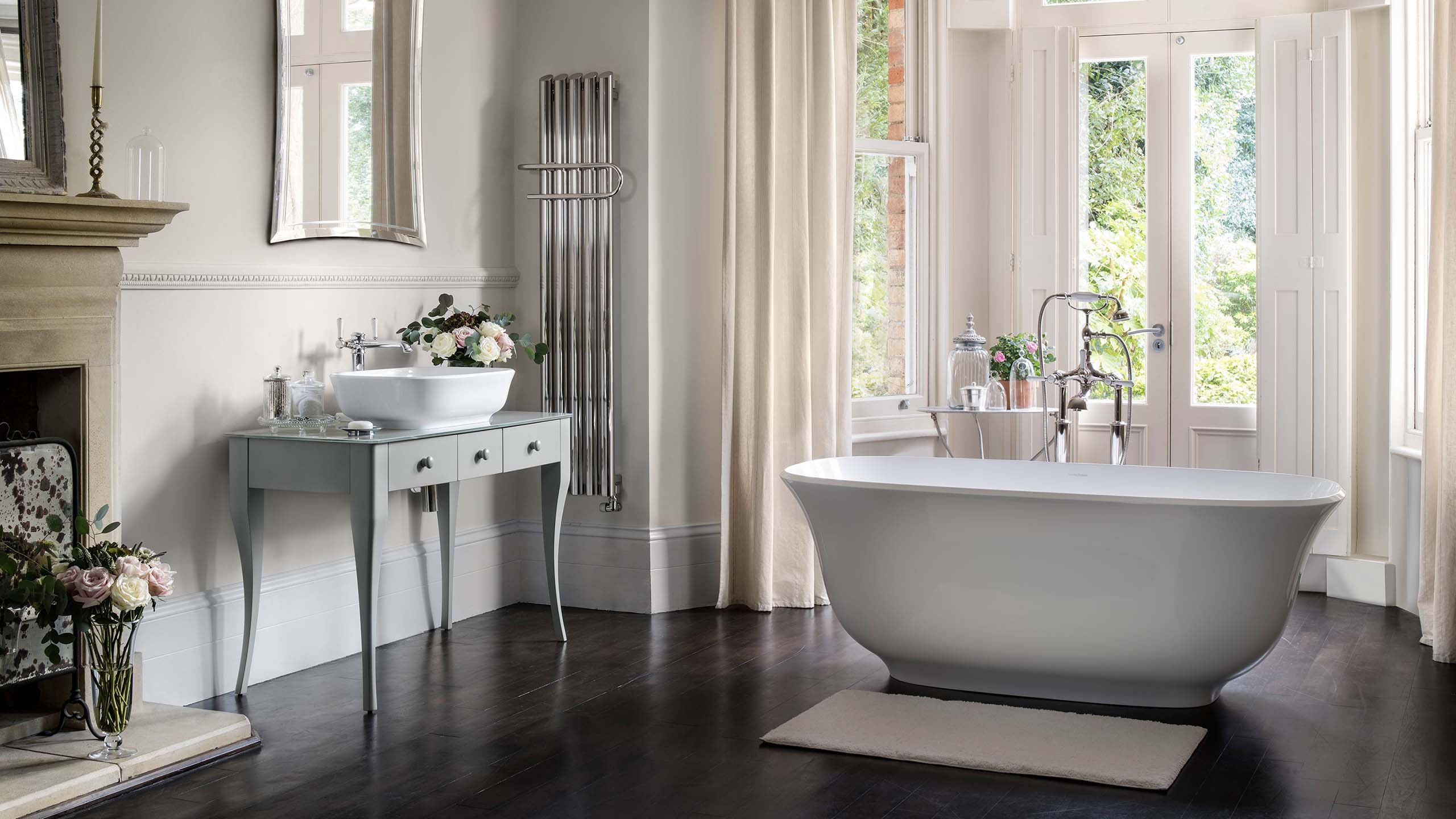 AMT-N-MBBK-NO Ванна отдельностоящая Victoria + Albert Amiata Matt Black - Вид №2