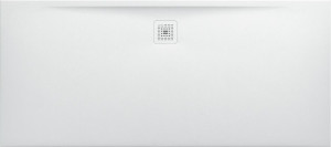 H2109550780001 Душевой поддон, материал Marbond, ультратонкий, прямоугольный, слив по длинной стороне LAUFEN PRO