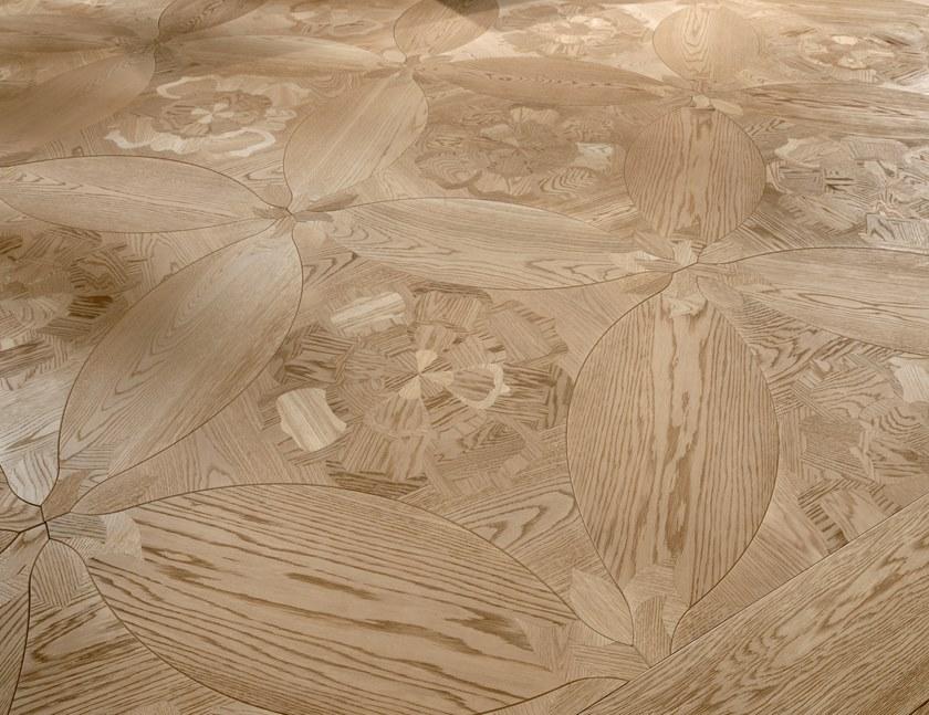 FOGLIE D'ORO Геометрический пол из орехового дерева I moduli design sun-id-1348738 - Вид №3