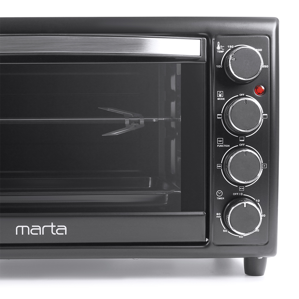 5369475 Мини-печь MARTA MT-4266 черный STDN-0014940 - Вид №5