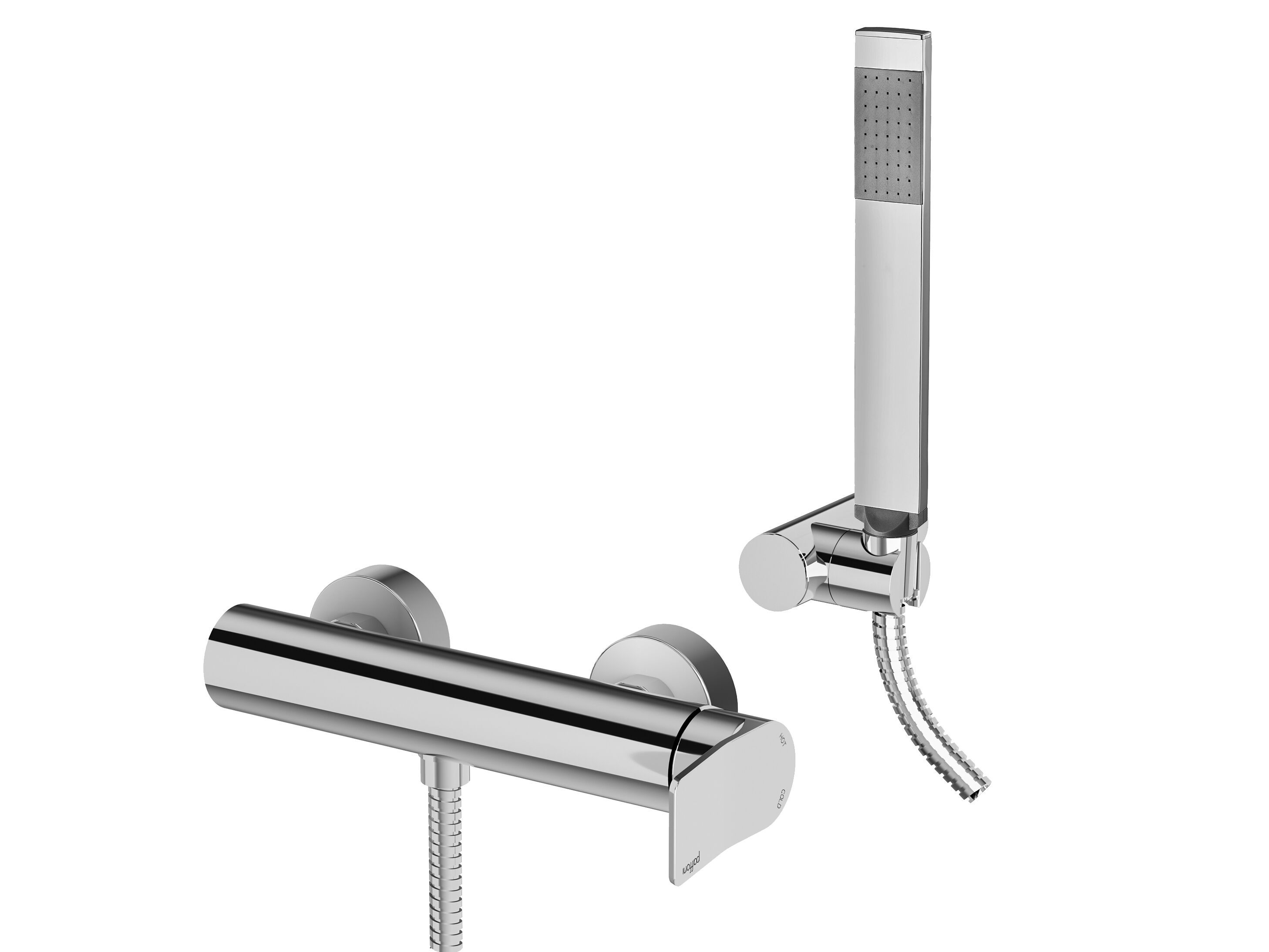 Открытый смеситель для душа с ручным душем RUBINETTERIA PAFFONI Tilt ARCH-00042602 - Вид №1