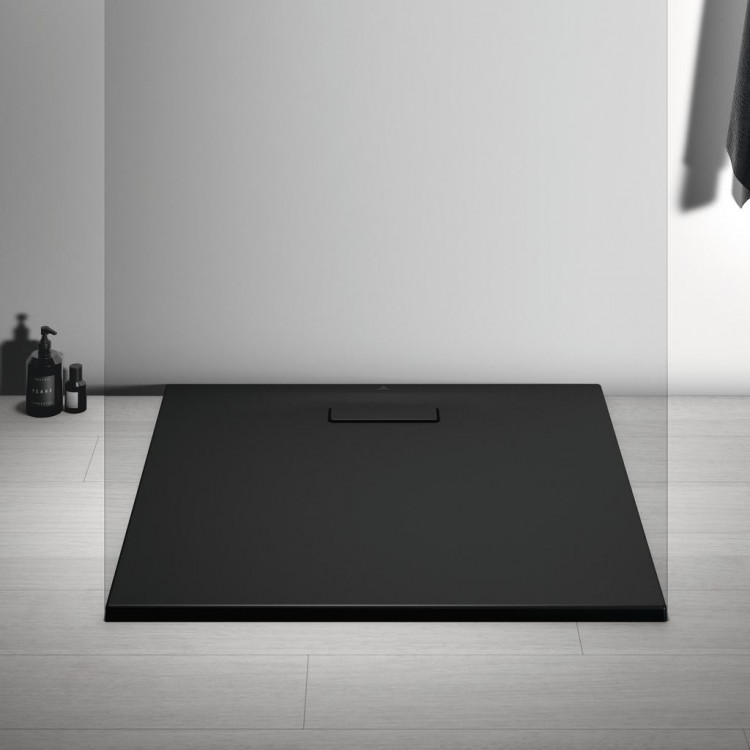 T4467V3 Ультратонкий акриловый квадратный душевой поддон 900x900x25 мм Ideal Standard ULTRAFLAT NEW  - Вид №2