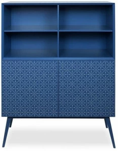 Barba design Буфет из лакированной древесины с распашными дверцами Tiles 108.f02/f0/e0