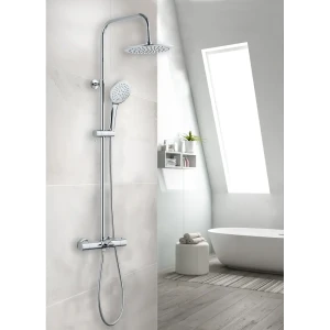 Душевая стойка Esko ST2040LM 1 режим с термостатом цвет серый/серебристый 83680053 STLM-2156755