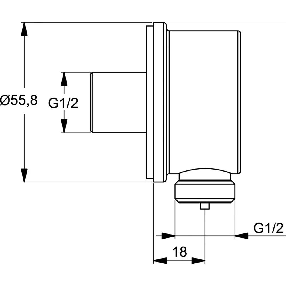 Комплект для душа скрытого монтажа Ideal Standard Ceraplan III B1943AA 18870821 STLM-2065745  - Вид №11