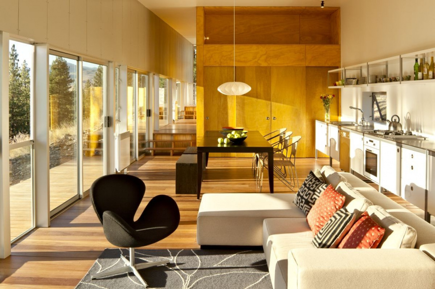 Кресло дизайнерское красное Arne Jacobsen SOHO DESIGN ДИЗАЙНЕРСКИЕ, SWAN 131544 Красный  - Вид №4