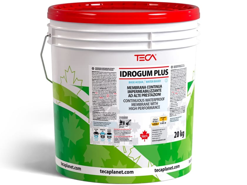Гидроизоляция непрерывной жидкой мембраны Teca IDROGUM PLUS ARCH-00089889