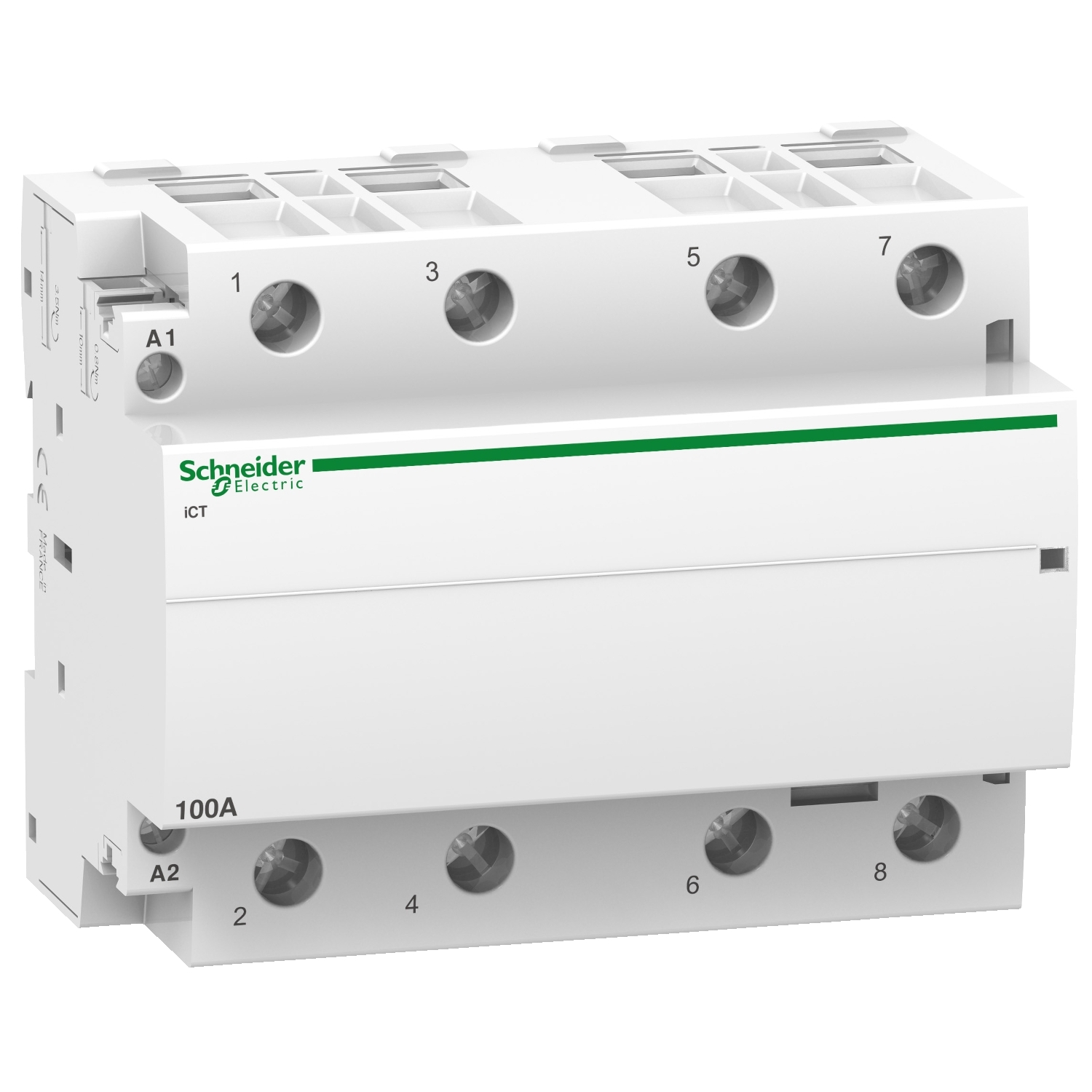 A9C20884 Модульный контактор iCT 4P 100А 400/240В AC Schneider Electric Acti 9 