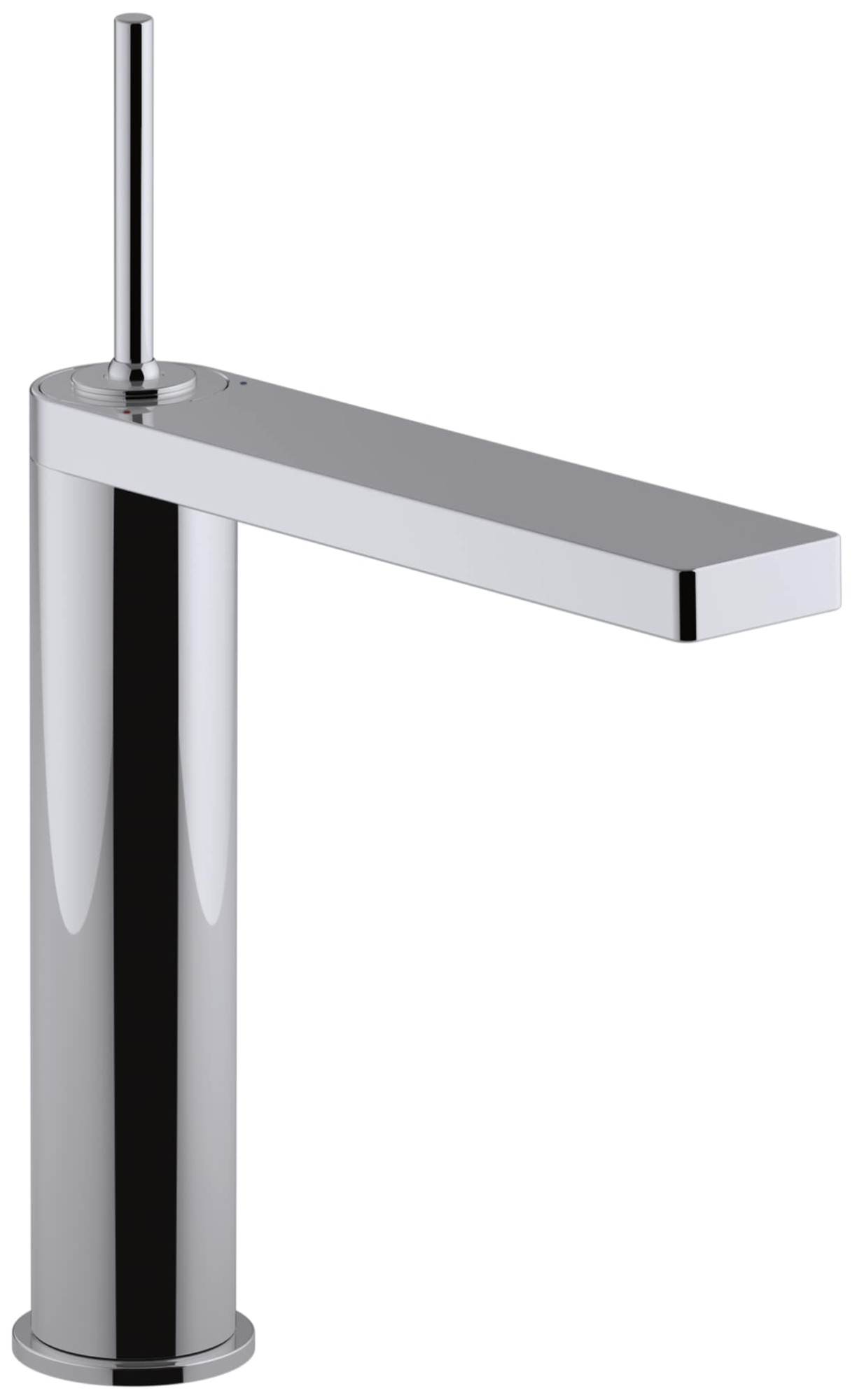 E73053-TT Смеситель для умывальника высокий однорычажный - рычаг "Джойстик" JACOB DELAFON COMPOSED