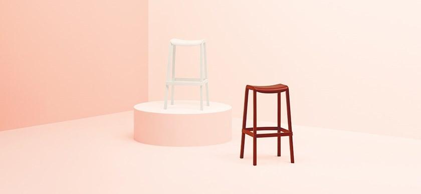 Pedrali Штабелируемый табурет из полипропилена Dome sun-id-1348689 - Вид №6