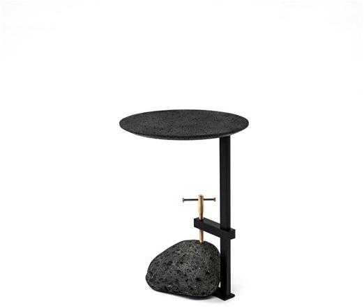 BUZAO Круглый стол из лавового камня Me B54110 - Вид №1