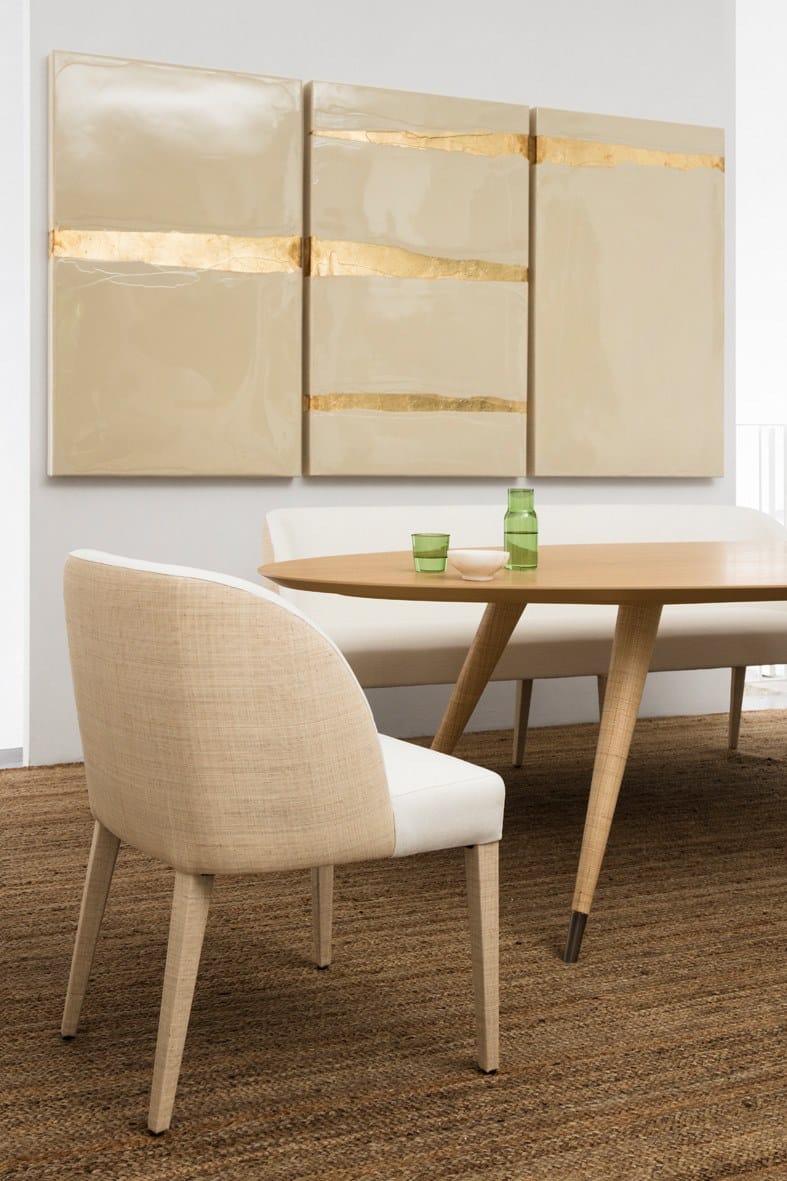 Мягкий стул из ткани DOM EDIZIONI коллекция Ривьера ARCH-00014960