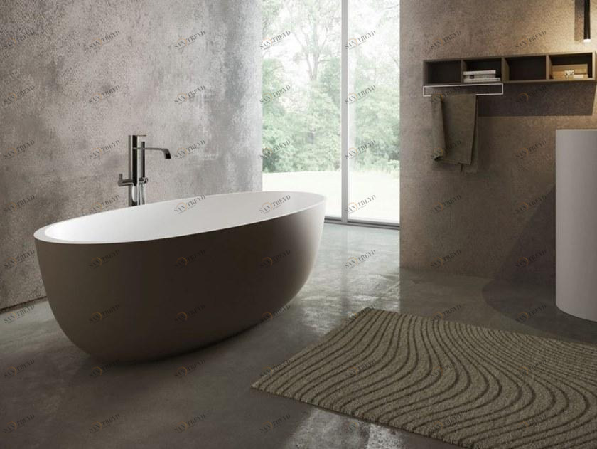 DISENIA Отдельностоящая овальная ванна Round sun-id-1437501