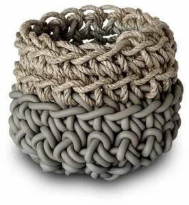 Neò Корзина из конопли и неопрена Canapa Hd4