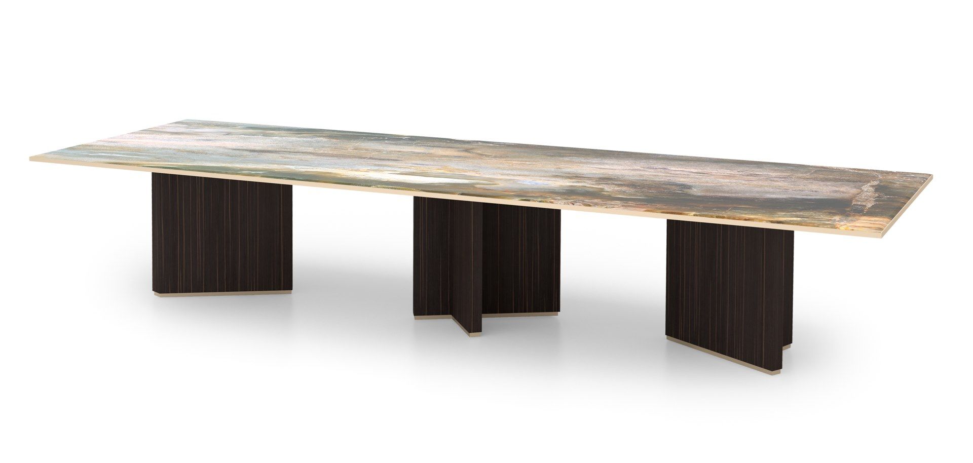 Стеклянный обеденный стол Sicis PHILIPPE ARCH-00125274 - Вид №30