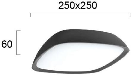 Terzo Light Наружный светодиодный потолочный светильник из алюминия sun-id-1490075 - Вид №2