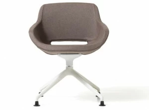 Diemme Стул на козелке из ткани с подлокотниками Clea plus