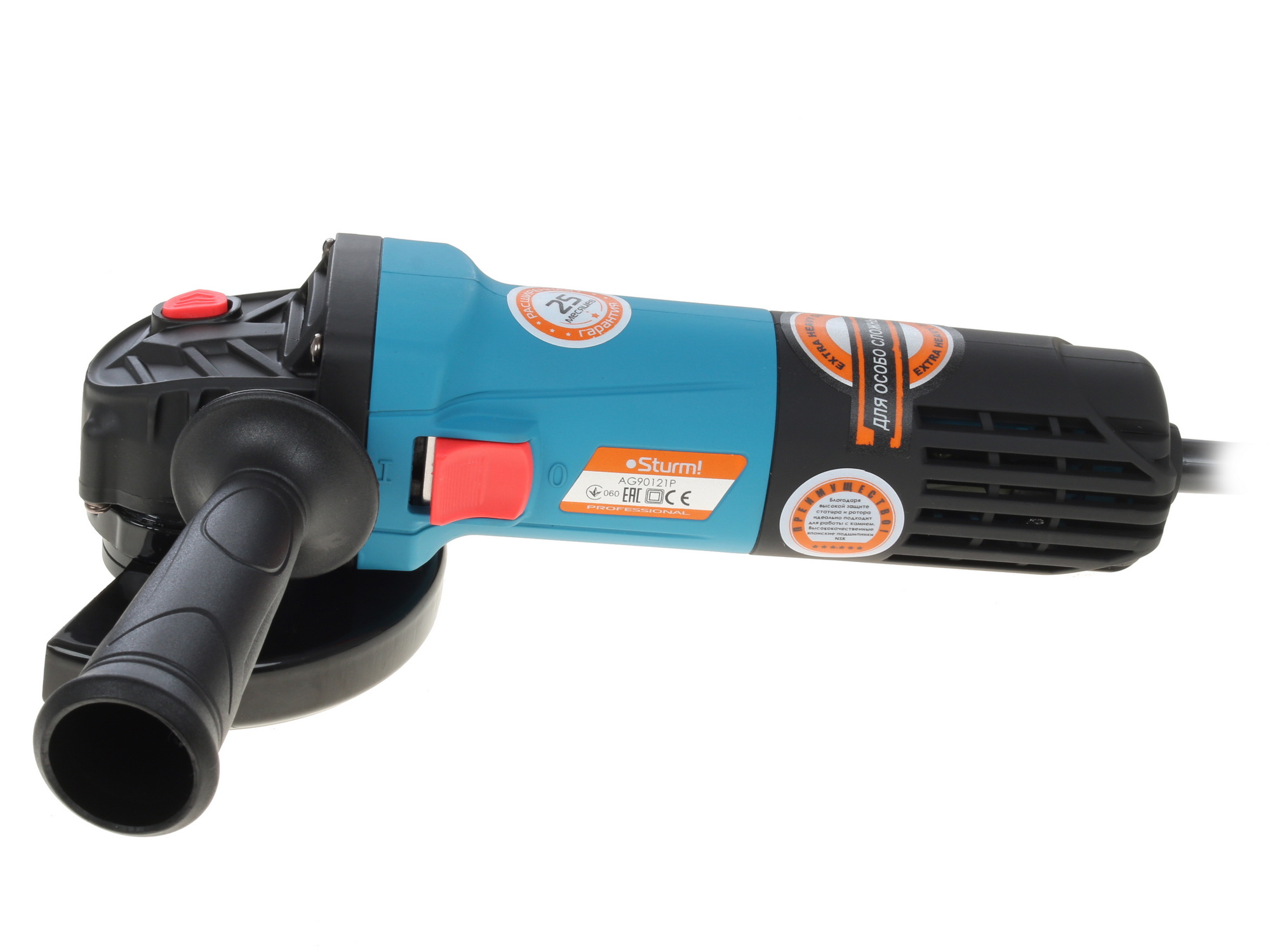 Углошлифовальная машина (УШМ) Sturm! AG90121P 1086009 STDN-0049405 - Вид №2